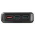 Hama Power Pack PD 10 10000mAh 3 Uitgangen: 2x USB-C 1x USB-A Antraciet_