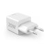 Hama Snellader 1x USB-C PD 1x USB-A QC Mini-oplader 20 W Wit_