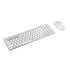 Rapoo 9300M Multimodus Draadloze Ultraslanke Desktop Combo Set QWERTY Wit_