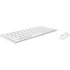 Rapoo 9600M Draadloos Multimode Toetsenbord-muisset Blade Combo TKL,wit QWERTY US_