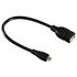 Hama USB 2.0 Adapter Cable Micro B-plug - A-socket_