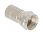 Valueline FC-001PROF F-connector Male Metaal Zilver_