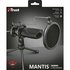 Trust GXT 232 Mantis USB Streaming Microfoon Zwart_