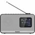 Panasonic RF-D15EG-K Radio Zilver/Zwart_