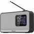 Panasonic RF-D15EG-K Radio Zilver/Zwart_