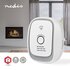 Nedis ZBDG11CWT Smartlife Gasdetector Zigbee 3.0 Netvoeding Levenscyclus Sensor: 5 Jaar En 50194-1:2009 Android™ / Ios Met Testknop 75 Db Wit_